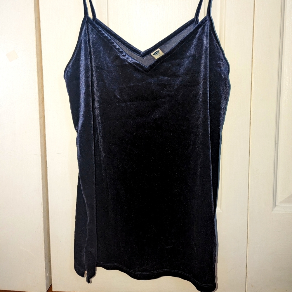 Old Navy velvet tank top